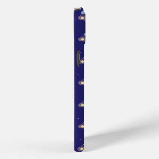 かわいいUFOパターン Case-Mate iPhoneケース (裏面 / 右)