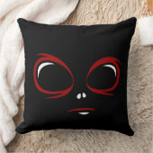 かわいいufo顔モンスター クッション (ブランケット)