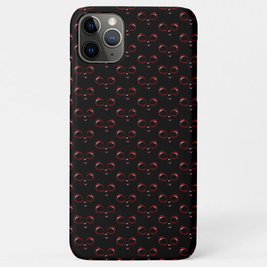 かわいいUFO顔モンスター Case-Mate iPhoneケース (裏面)