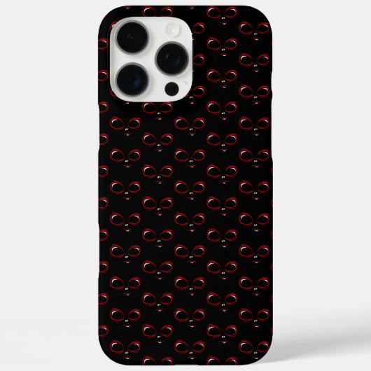 かわいいUFO顔モンスター Case-Mate iPhoneケース (裏面)