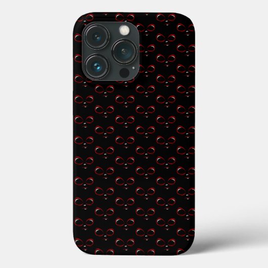かわいいUFO顔モンスター Case-Mate iPhoneケース (裏面)