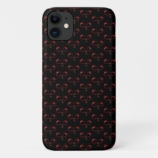 かわいいUFO顔モンスター Case-Mate iPhoneケース (裏面)
