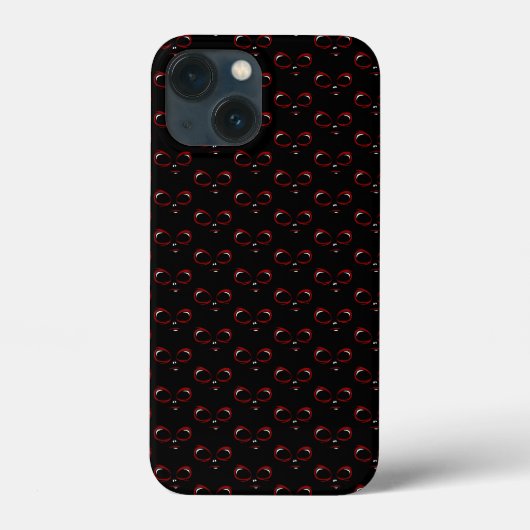 かわいいUFO顔モンスター Case-Mate iPhoneケース (裏面)