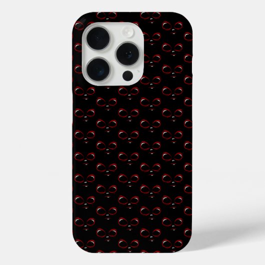かわいいUFO顔モンスター Case-Mate iPhoneケース (裏面)