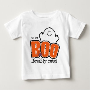 かわいいUnBOOlievably ベビーTシャツ