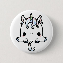 かわいいUnicorn（背景を変更する！） 缶バッジ
