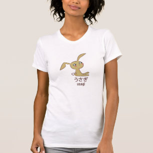 かわいいUsagi -マンガのウサギのTシャツ Tシャツ