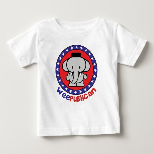 かわいいWeePublican ベビーTシャツ (正面)