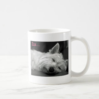 かわいいWestie (西の高地テリア)犬のマグ コーヒーマグカップ