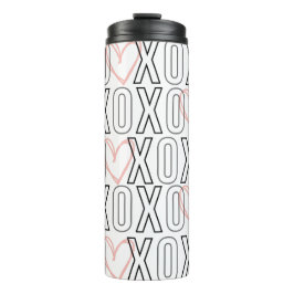 かわいいXOXOバレンタインデー タンブラー