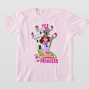 かわいいYes、私はプリンセス Tシャツ