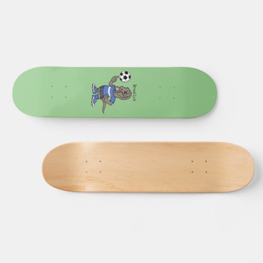 かわいおもしろいいこもどドラゴン遊のサッカー漫画 スケートボード (横)