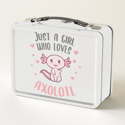 かわいおもしろいいのはアクソロトルが好きな女の子だけ メタルランチボックス (裏面)