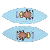 かわいおもしろいいゴキブリ漫画のキャラクター アメリカンフットボール (パネル)