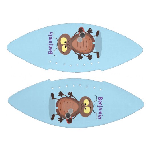 かわいおもしろいいゴキブリ漫画のキャラクター アメリカンフットボール (パネル)