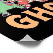 かわいおもしろいいハロウィーントリックまたはトリートスクワッド ポスター (角)