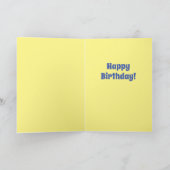 かわいおもしろいいバセットハウンド-耳から名前をカスタムする カード (内部)