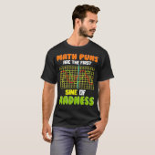 かわいおもしろいい数学のパンスはマドンの最初のサイン Tシャツ (正面フル)
