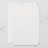 かわいおもしろいい結婚夫婦 招待状 (裏面)