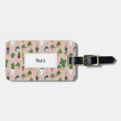 かわいおもしろいい観葉植物 ラゲッジタグ (正面横)