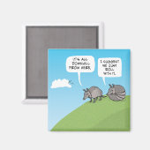 かわいおもしろいくて転がいい マグネット (正面/裏面)