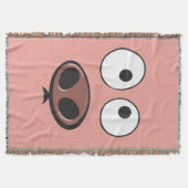 かわいくおもしろいなブタ スローブランケット (正面)