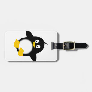 かわいくおもしろいなペンギン ラゲッジタグ
