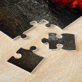 かわいくおもしろいな動物のレッサーパンダ ジグソーパズル (側面)