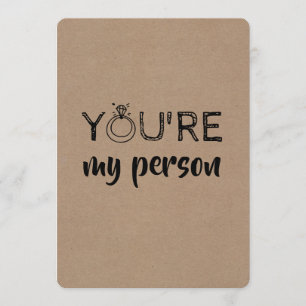 かわいくおもしろいな新婦付添人/メイド・オブ・オーナー（花嫁付き添い人）の提案 招待状