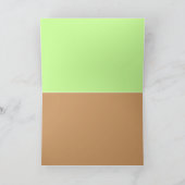 かわいくおよびカスタマイズ可能 カード (内部)