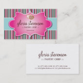 かわいくお洒落なクッキーの名刺 名刺 (正面/裏面)