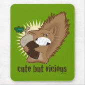 かわいくしかし不道徳 マウスパッド (正面)