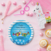 かわいくなま臭い泡ベビーシャワーのテーマ ペーパープレート (パーティー)