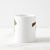 かわいくぶら下がったな猿 コーヒーマグカップ (中央)