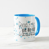 かわいくよい友人は星のマグのようです マグカップ (正面右)