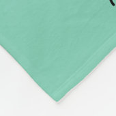 かわいくカスタムなハムスターのグラフィック フリースブランケット (角)