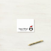 かわいくカスタムなメリークリスマスのギフトの休日 ポストイット (デスク上)