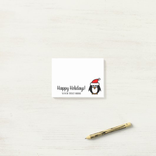 かわいくカスタムなメリークリスマスのギフトの休日 ポストイット (デスク上)