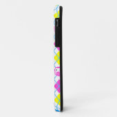 かわいくカラフルなフクロウのアーガイル Case-Mate iPhoneケース (裏面/左)