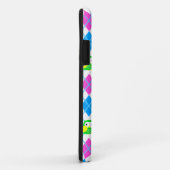 かわいくカラフルなフクロウのアーガイル Case-Mate iPhoneケース (裏面/右)