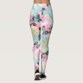 かわいくカラフルな蝶8 - レギンス (裏面)