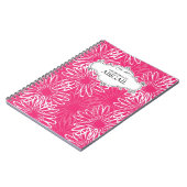 かわいくパーソナライズな螺旋綴じのノート ノートブック (左側)