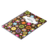 かわいくパーソナライズな螺旋綴じのノート ノートブック (左側)