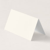 かわいくフランスのなマカロンのベーカリーかカフェ 名刺 (裏面)