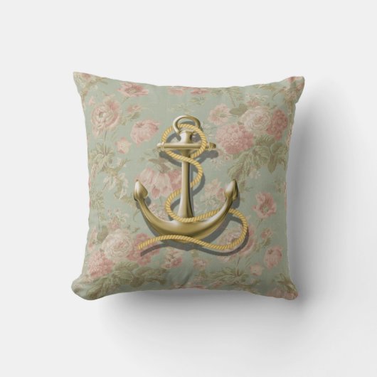 かわいくフランスのな国の花のガーリーで航海のないかり クッション (正面)