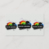 かわいくフルーツのようなサウジアラビア 名刺 (裏面)