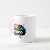 かわいくフルーツのようなメキシコ コーヒーマグカップ (正面左)
