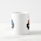 かわいくフルーツのようなメキシコ コーヒーマグカップ (中央)