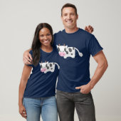 かわいく及び愛らしい牛 Tシャツ (ユニセックス)