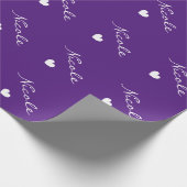 かわいく名前入りなデキセドリン錠の包装紙 ラッピングペーパー (角)